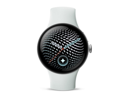 Google Pixel Watch 5 Bluetooth GPS NFC 41mm серебристый ремешок серый S/M