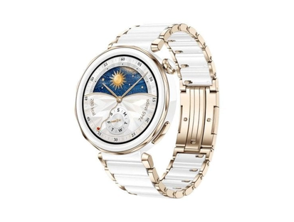 HUAWEI WATCH GT 5 Pro 42mm GPS AMOLED белый / ремешок белый
