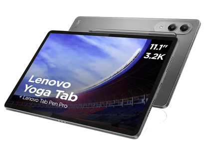 Lenovo Yoga Tab · 11.1" · 12 GB RAM / 256 GB · Wi-Fi · серый · со стилусом