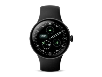 Google Pixel Watch 4 Wi-Fi NFC GPS 41mm AMOLED чёрный S/L