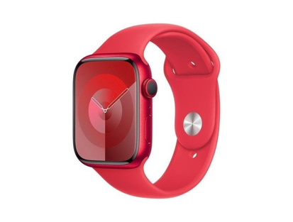 Apple Watch Series 9 GPS + Cellular 45mm алюминий / ремешок Sport (PRODUCT) красный M/L