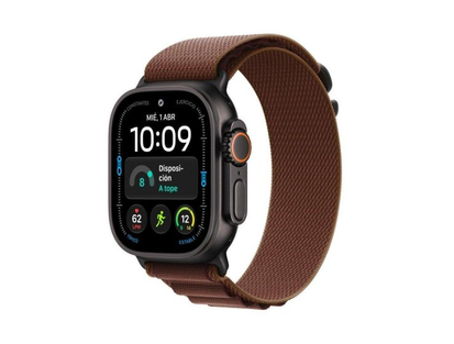Apple Watch Ultra 4 GPS + Cellular 49mm чёрный титан / ремешок Loop Alpine бордовый M