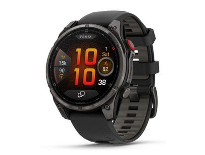 Garmin fēnix 8 Pro GPS NFC 47mm AMOLED серый/чёрный