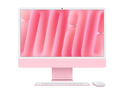Apple iMac 24" M4 CPU 8/GPU 8, 24 GB, SSD 1 TB, Rosa + Touch ID numérico y Trackpad