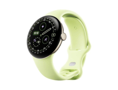 Google Pixel Watch 4 4G LTE 41mm золотой ремешок зелёный S/L