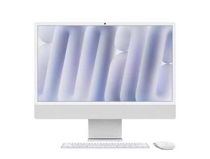 Apple iMac 24" M4 CPU 8/GPU 8, 24 GB, SSD 1 TB, Plata + Touch ID numérico y Trackpad