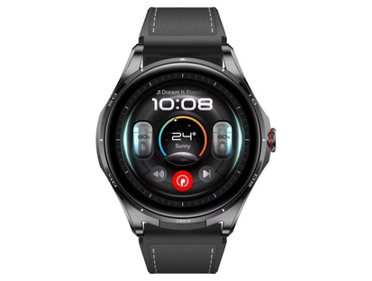 HUAWEI Watch Buds 2·47 мм·Bluetooth/GPS/NFC·титан·чёрный ремешок·универсальный размер