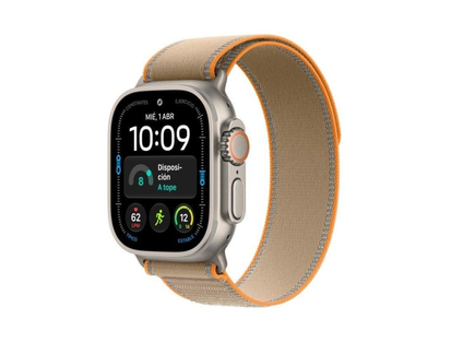 Apple Watch Ultra 4 GPS + Cellular 49 мм натуральный титан, песочный Trail M/L
