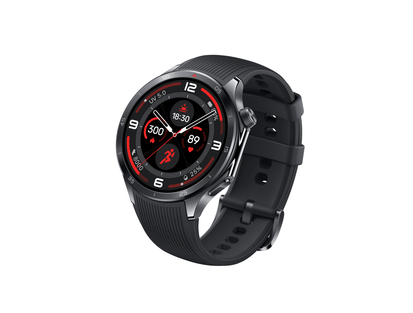 OnePlus Watch 3 GPS NFC AMOLED 46 мм обсидиановый титан, чёрный ремешок