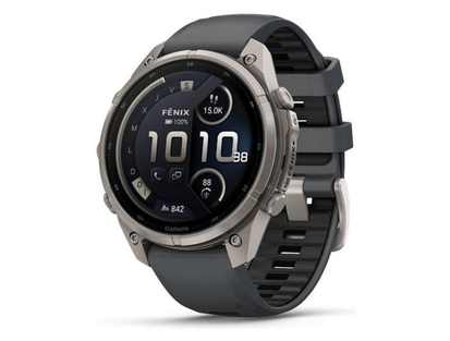 Garmin fēnix 9 Pro inReach LTE 47 мм титан серый, силикон
