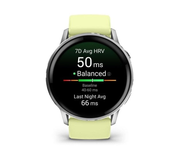 Garmin Venu 4 GPS Bluetooth AMOLED giallo 45 mm, silicone