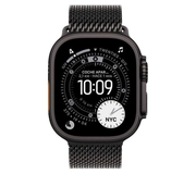 Apple Watch Ultra 3 GPS + Cellular, titanio nero 49 mm, Milanese Loop nero taglia M